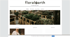 Desktop Screenshot of floralearth.co.uk